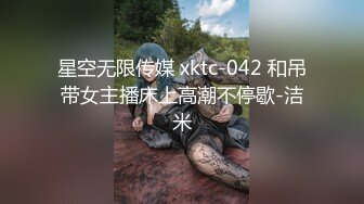 星空无限传媒 xktc-042 和吊带女主播床上高潮不停歇-洁米