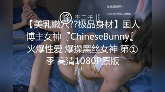 【美乳嫩穴??极品身材】国人博主女神『ChineseBunny』火爆性爱 爆操黑丝女神 第①季 高清1080P原版