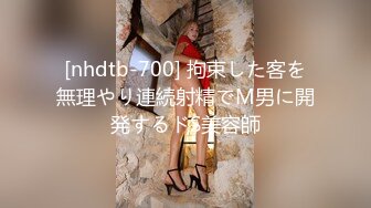 [nhdtb-700] 拘束した客を無理やり連続射精でM男に開発するドS美容師